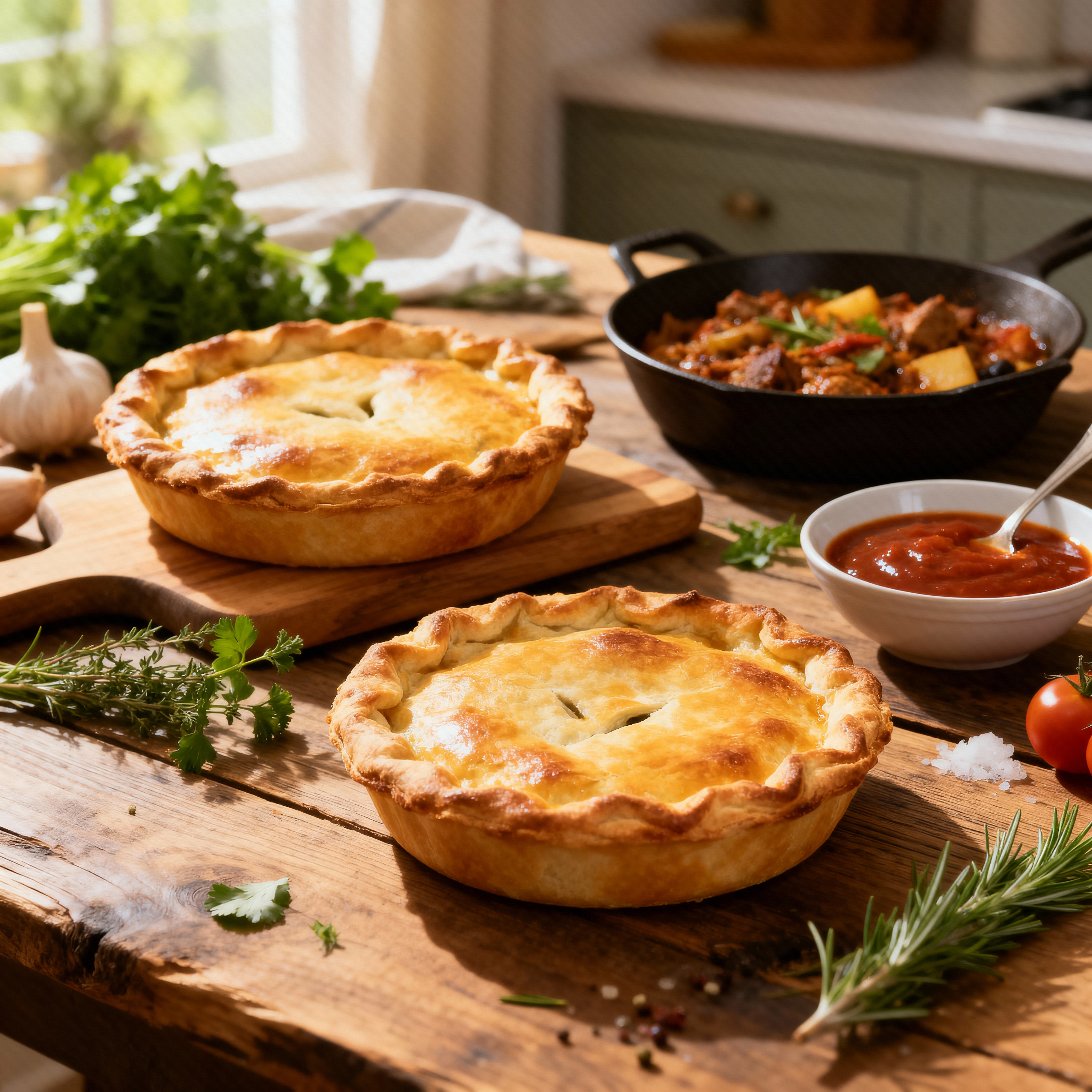 Картошка с грибами в сырно-сметанном соусе