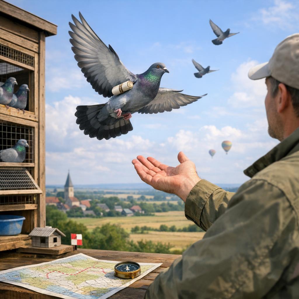 Как выпустить голубя Как выпустить голубя