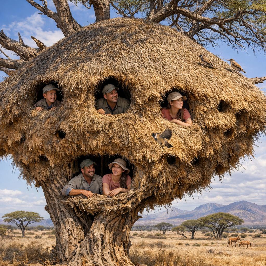 Глазчатая австралийская курица - рекордсмен по размерам гнезда