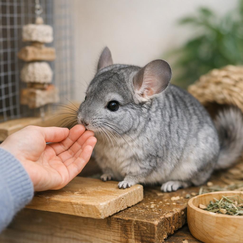 Как приучить к рукам шиншиллу Как приучить к рукам шиншиллу