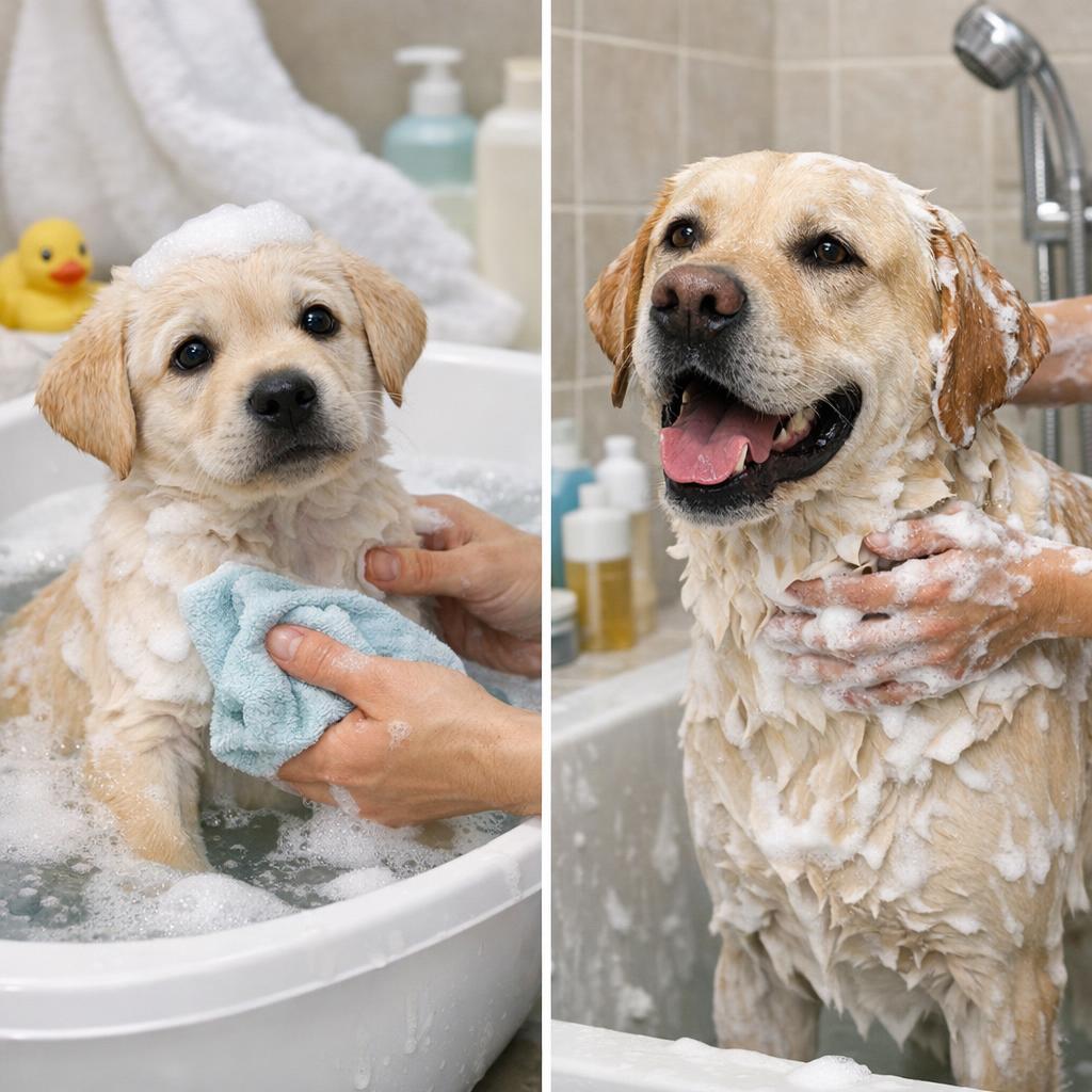 Как купать лабрадора