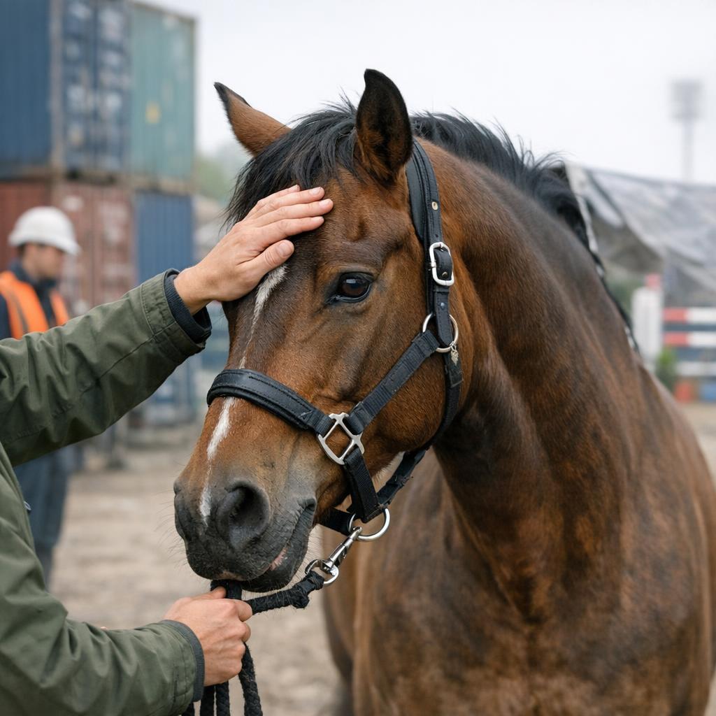 Как успокоить коня