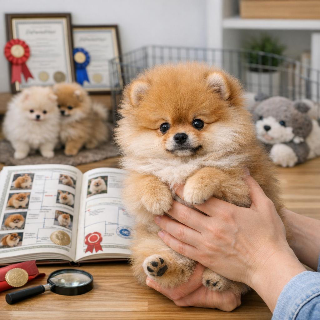 Как выбрать хорошего щенка шпица