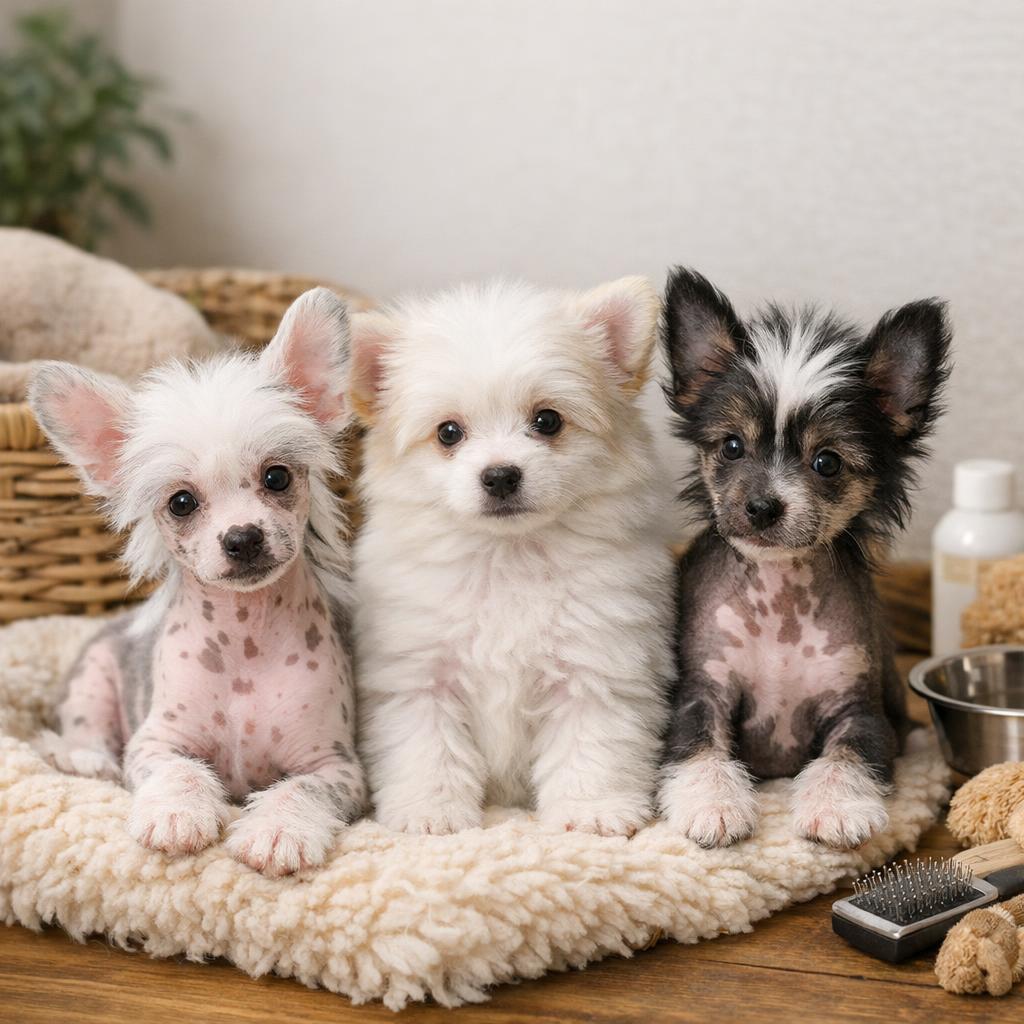 Как выбрать щенка китайской хохлатой собаки