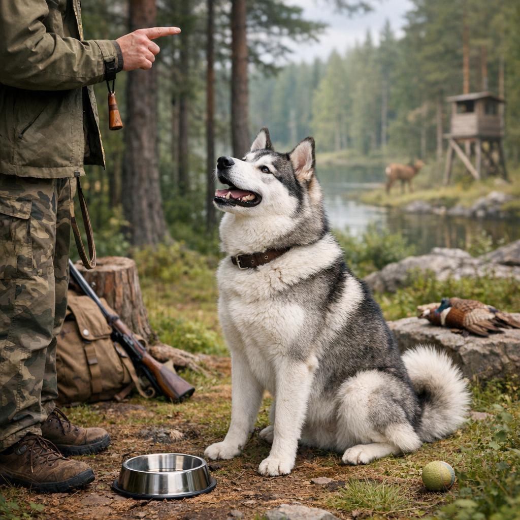 Как воспитать собаку лайку