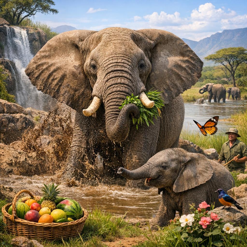 Что любят слоны Что любят слоны