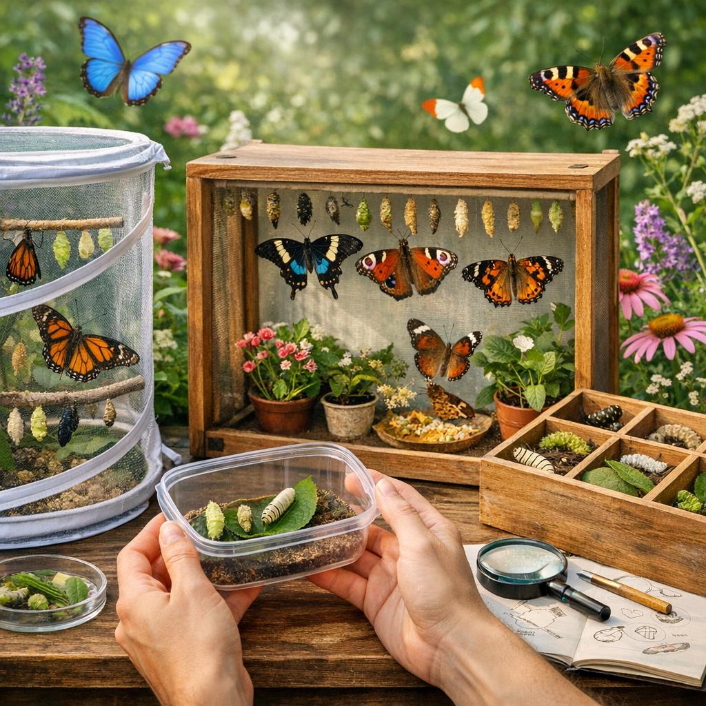 Как развести бабочек