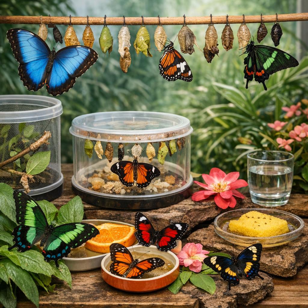 Как разводить бабочек Как разводить бабочек