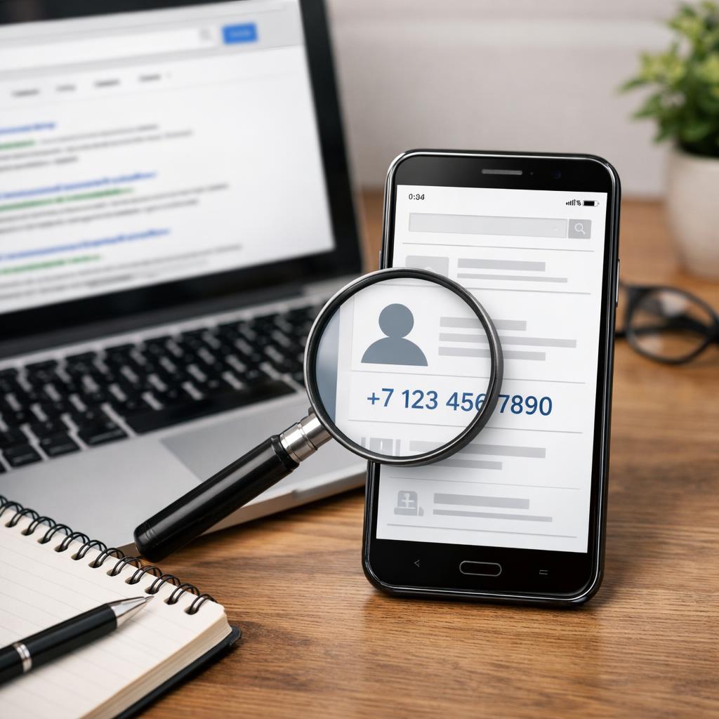 Узнать номер сотового телефона по имени и фамилии можно бесплатно