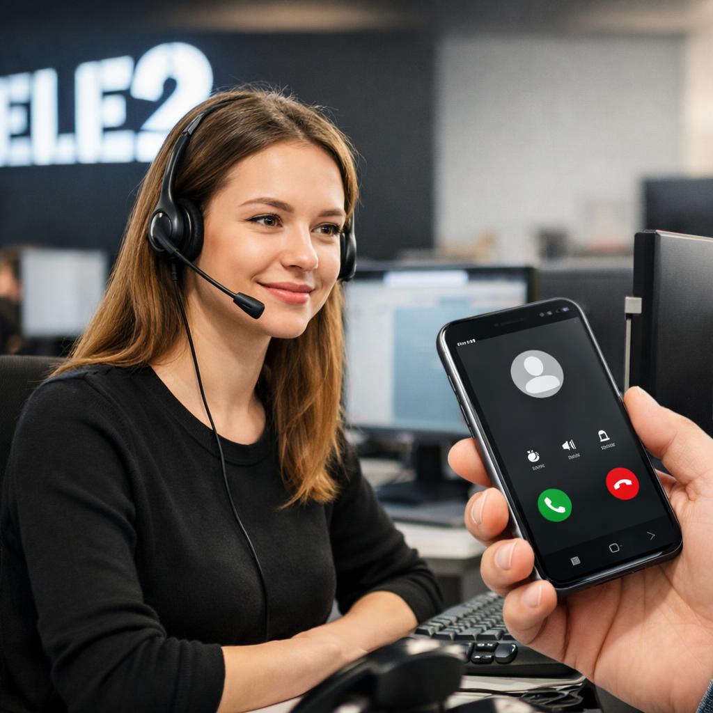 Как позвонить оператору Теле2 с мобильного