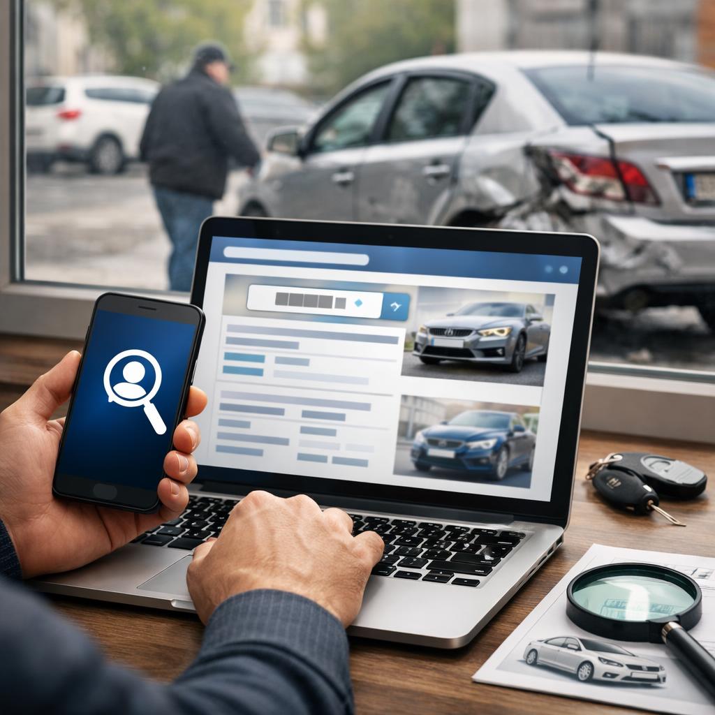 Попробуйте узнать владельца по номеру машины бесплатно