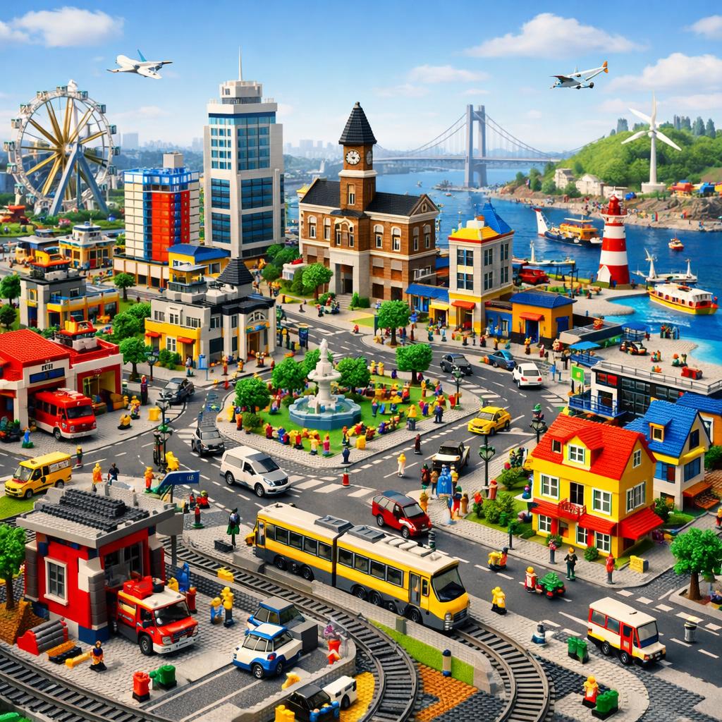 Как сделать лего-город из конструктора Как сделать лего-город из конструктора