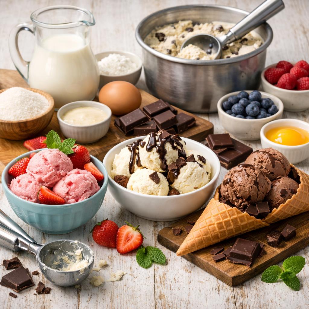 Мороженое в домашних условиях