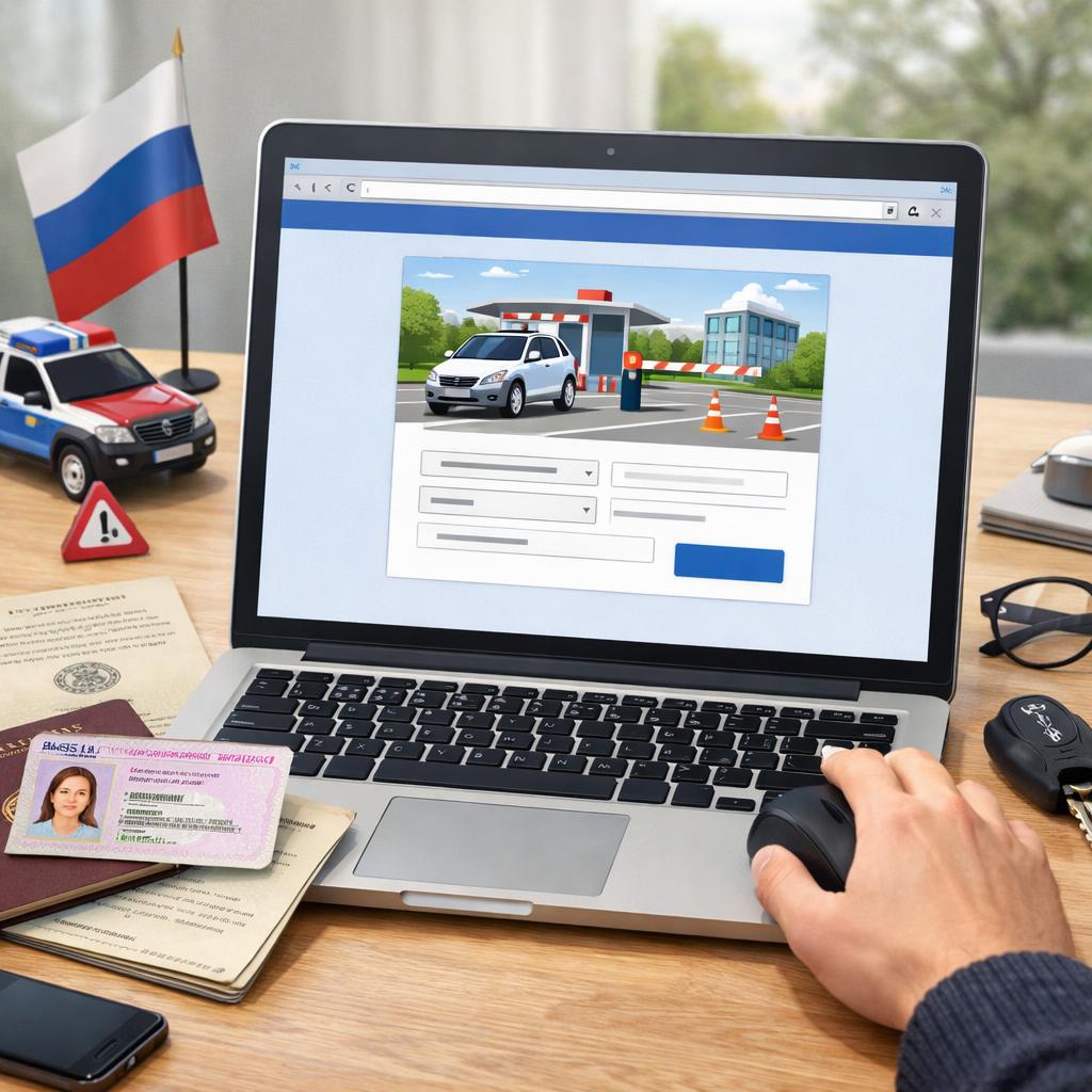 Как записаться на экзамен ГИБДД через Госуслуги
