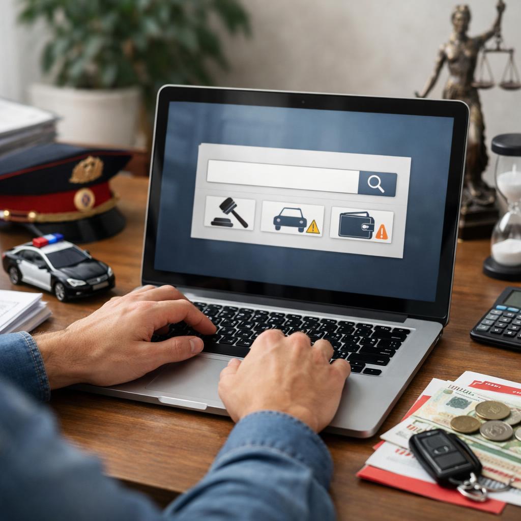 Вы можете узнать все свои штрафы и задолженности по фамилии