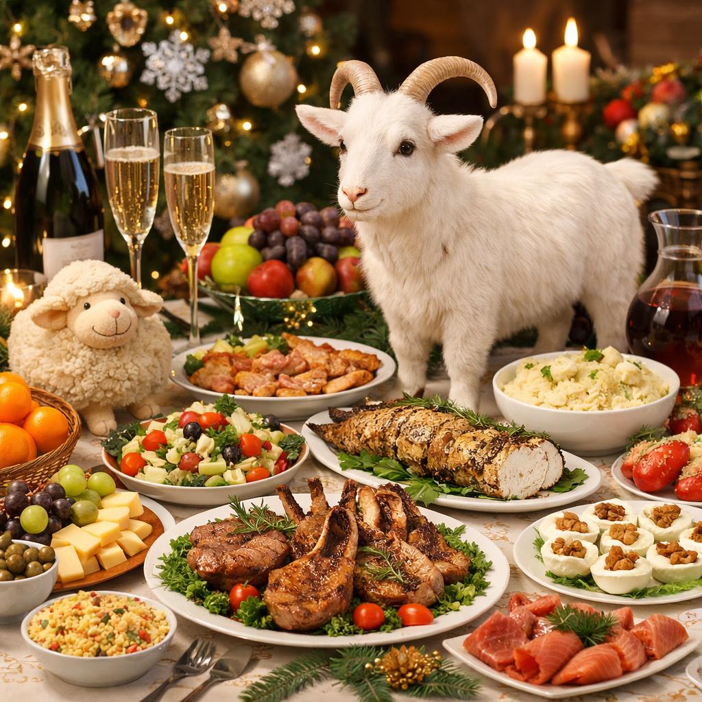 Что должно быть на столе в Новый год 2015 Что должно быть на столе в Новый год 2015