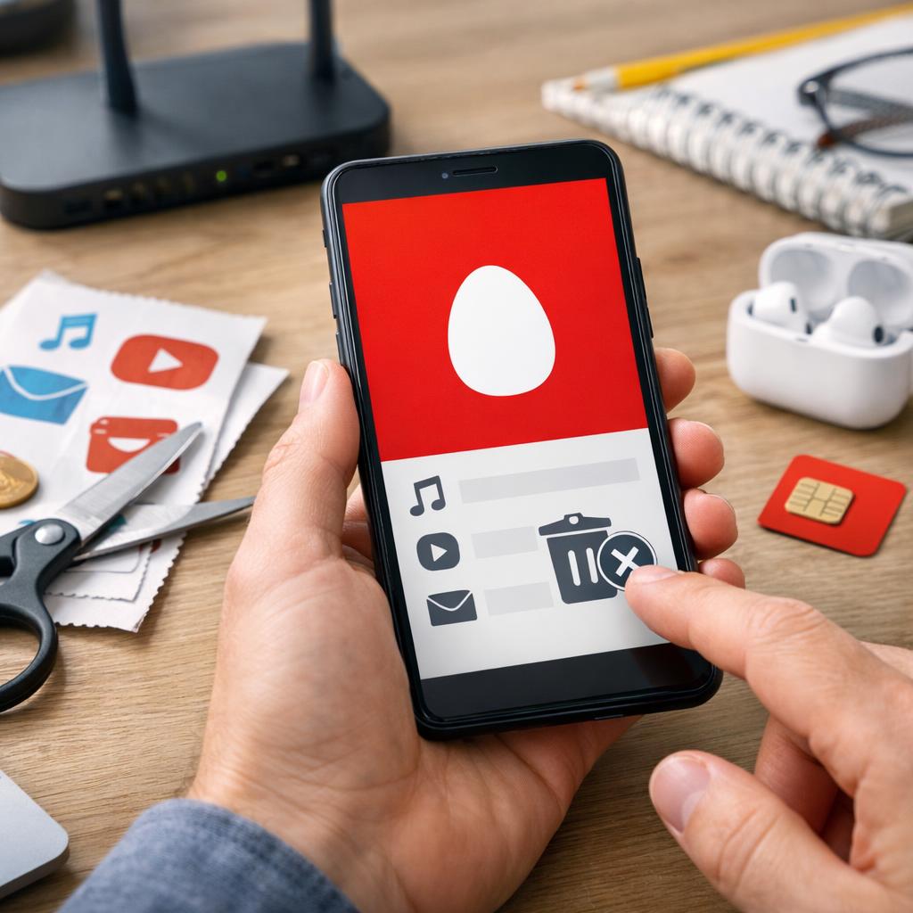 Используйте телефон, чтобы отписаться от всех подписок на МТС