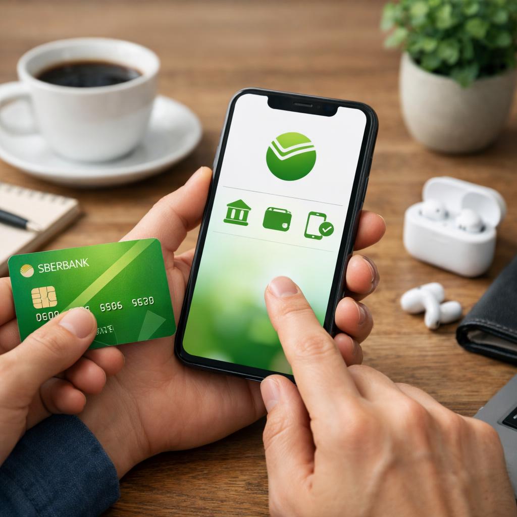 Попробуйте подключить мобильный банк Сбербанка через телефон