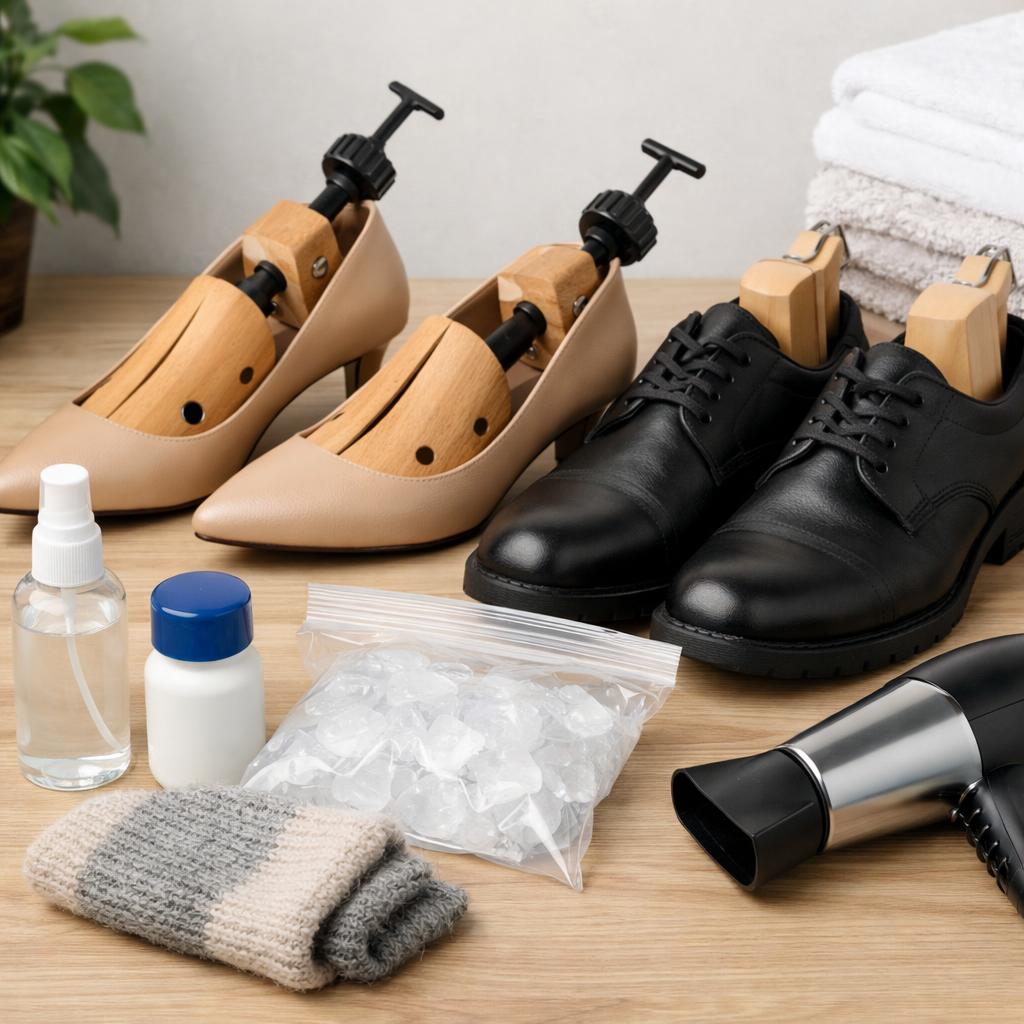 Как растянуть обувь из искусственной кожи