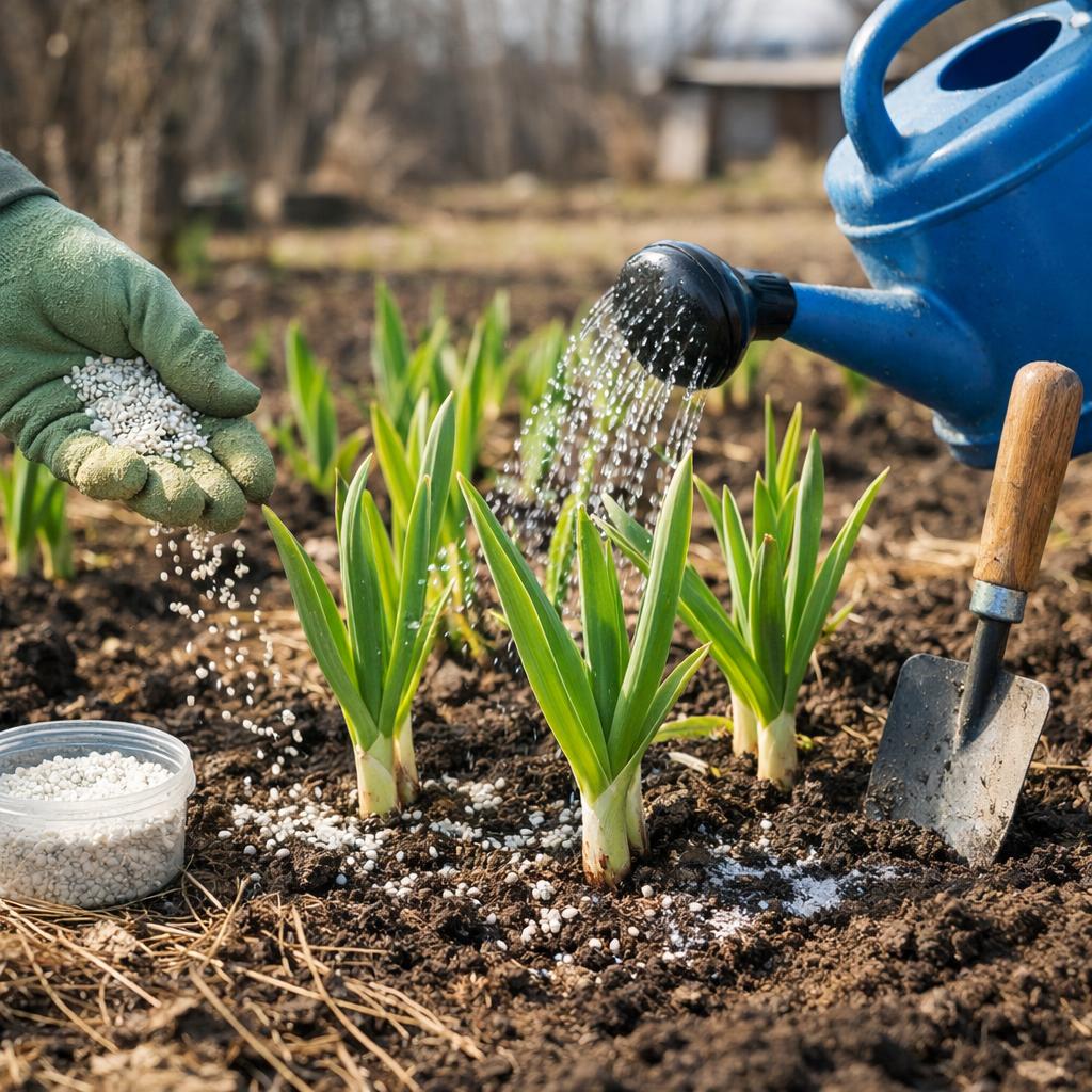 Чем подкормить чеснок в апреле