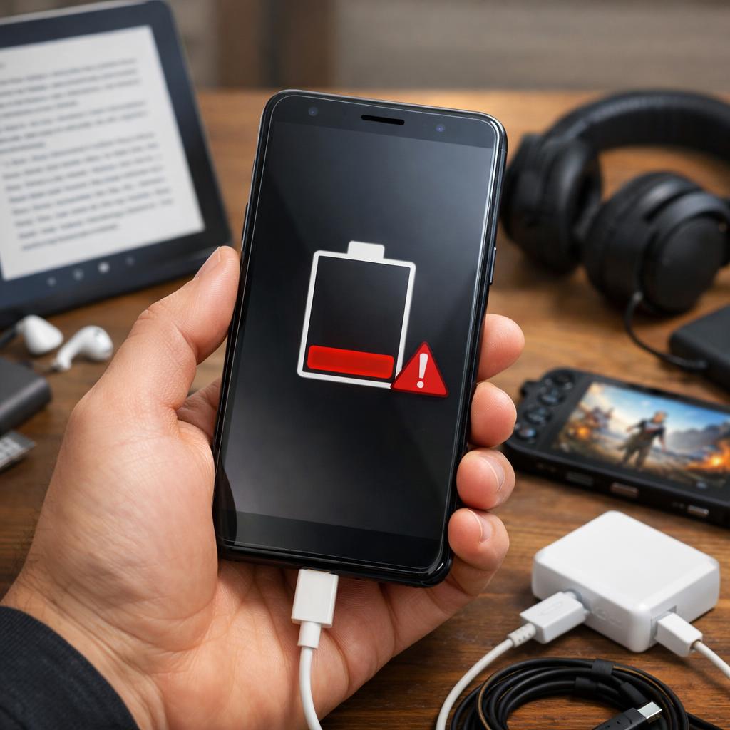 быстро садится батарея