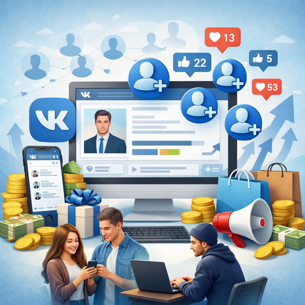 Как накрутить подписчиков Вконтакте 