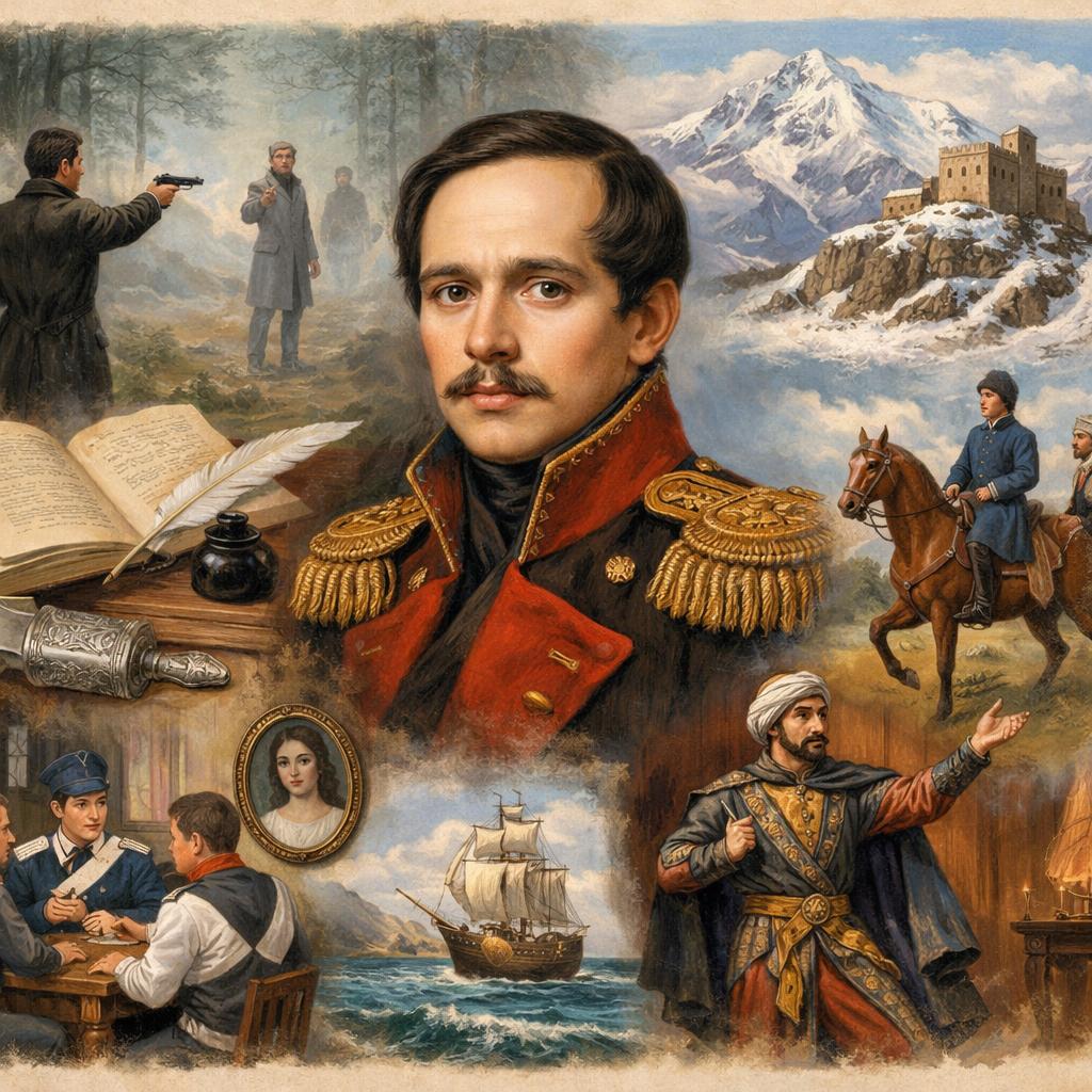 Интересные факты из жизни Лермонтова Интересные факты из жизни Лермонтова