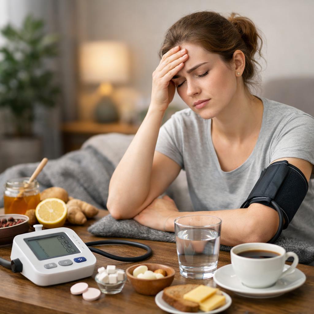 как поднять давление в домашних условиях быстро