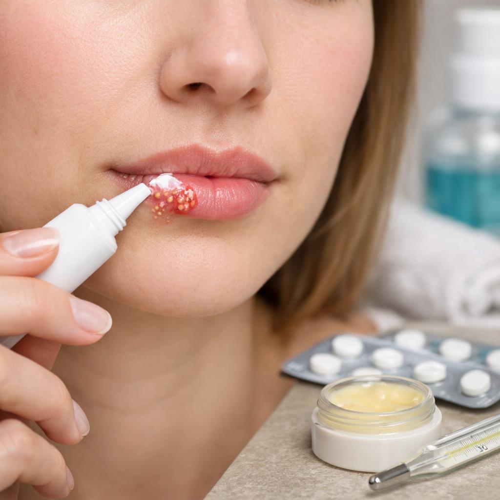 Как быстро избавиться от герпеса на губе