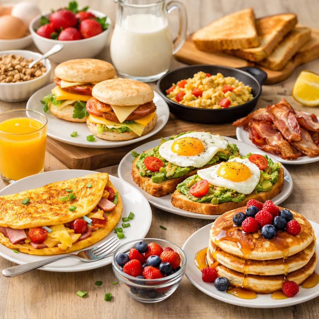 Рецепты для завтраков на скорую руку