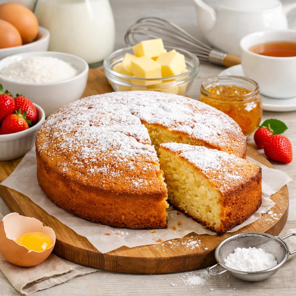 Самый быстрый пирог к чаю 