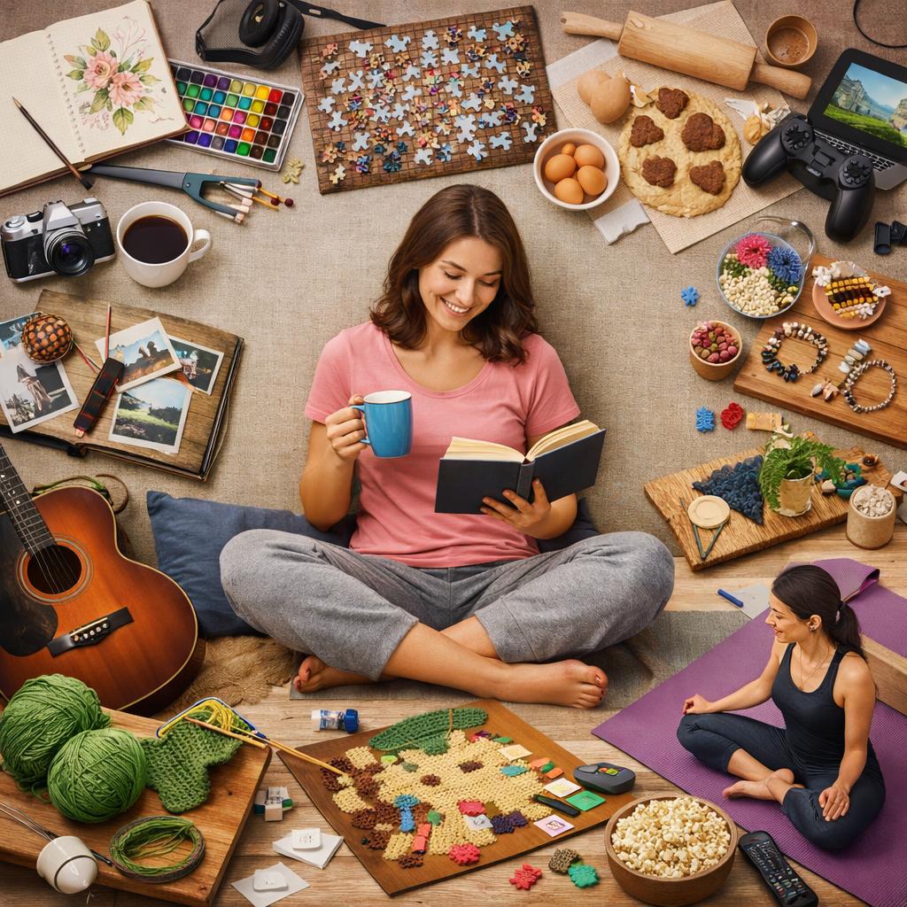 10 идей чем заняться дома, когда скучно