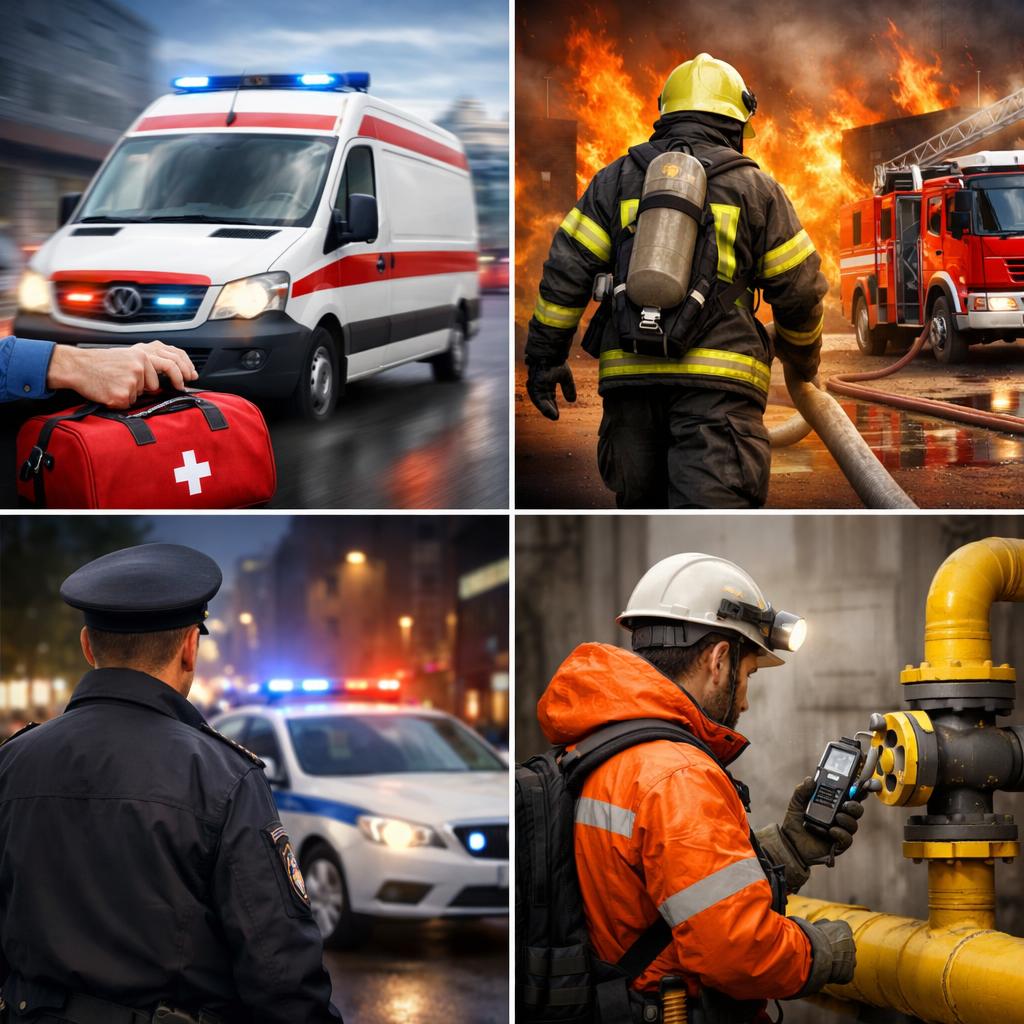 Новые номера экстренных служб в России