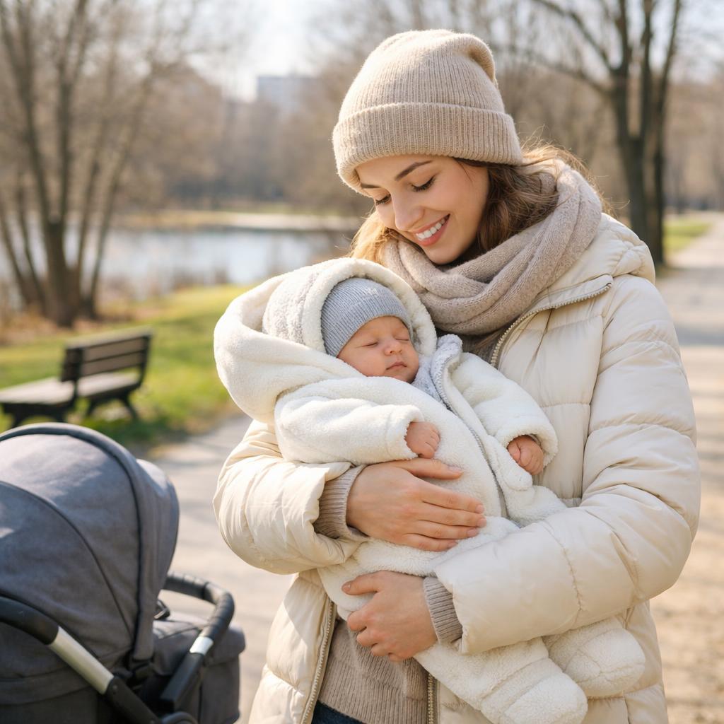 Когда и сколько гулять с новорожденным?