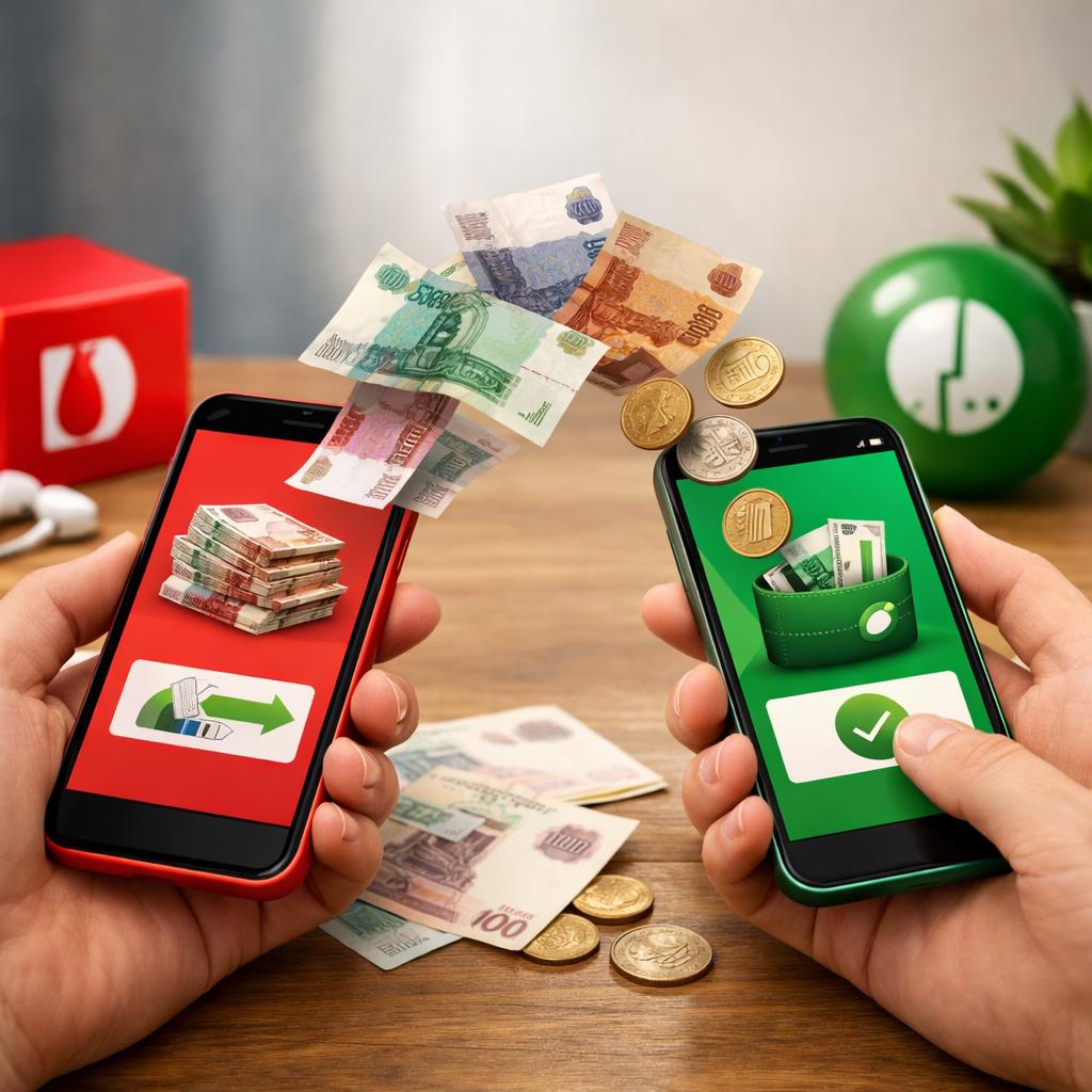 Попробуйте перевести деньги с МТС на Мегафон