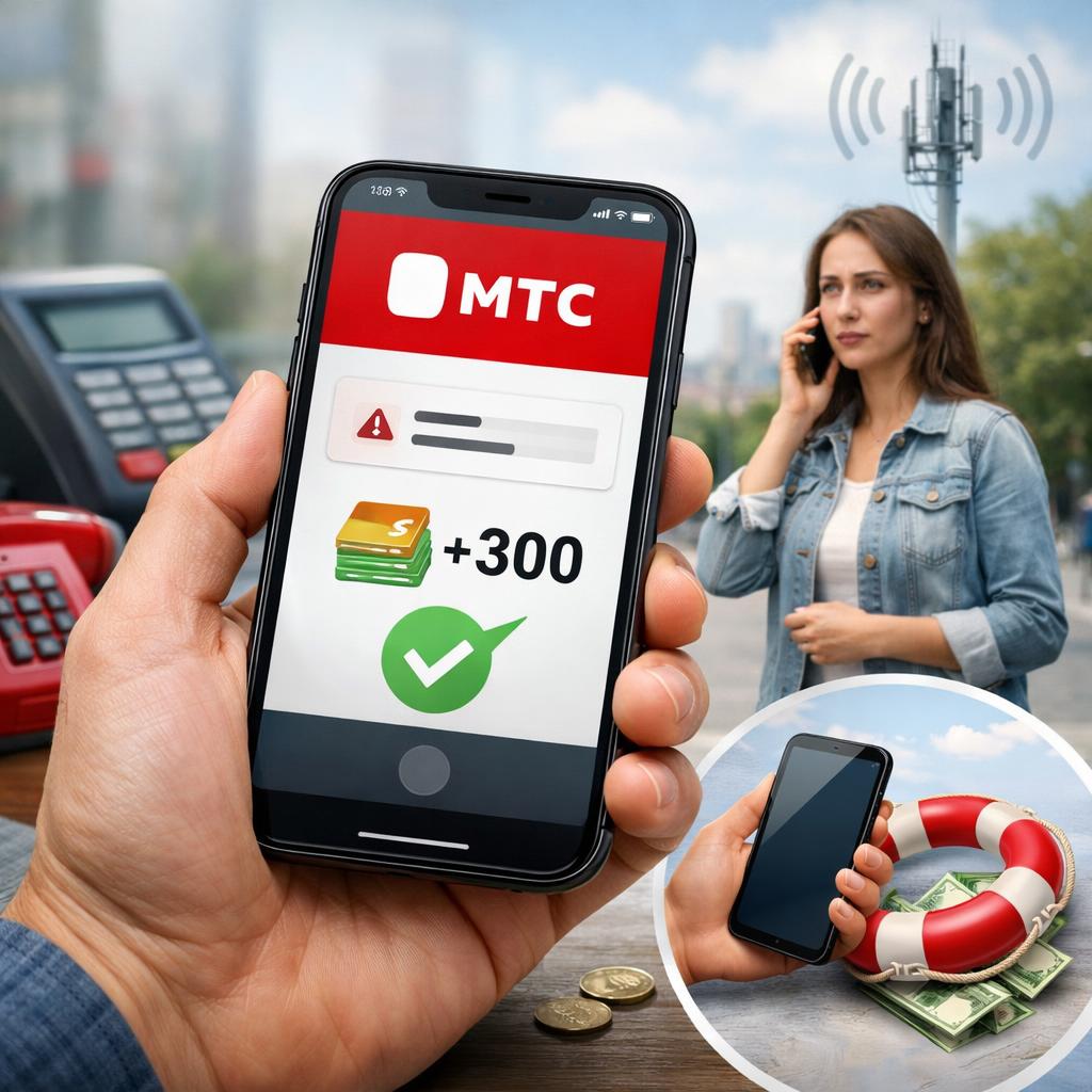 Как подключить услугу "Обещанный платеж" на МТС