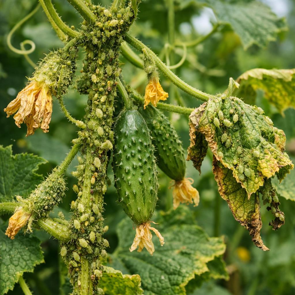 Тля на огурцах: как бороться