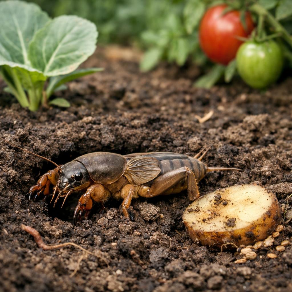 Как бороться с медведкой на даче