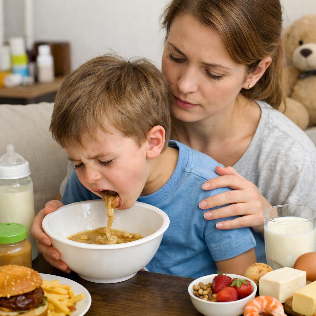 Что делать, если ребенка рвет