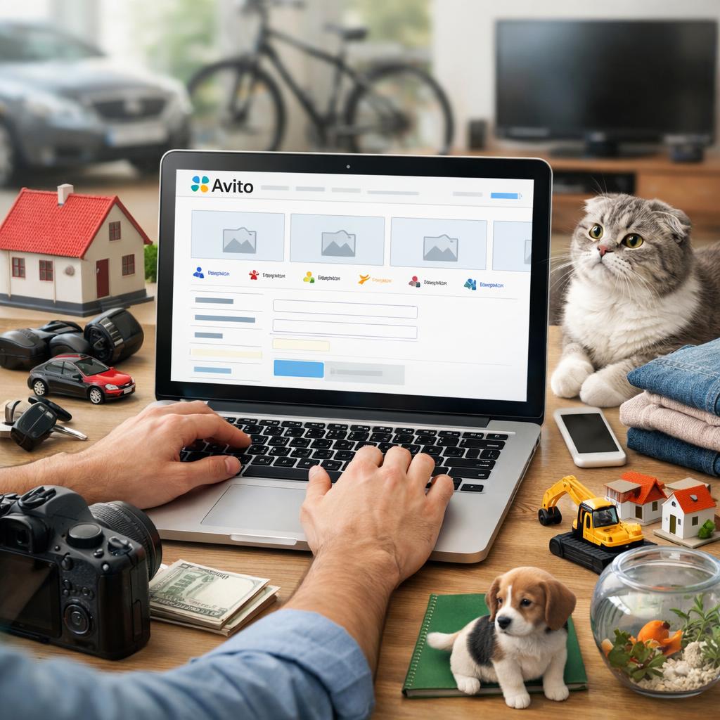 Как подать объявление на "Авито" Как подать объявление на "Авито"