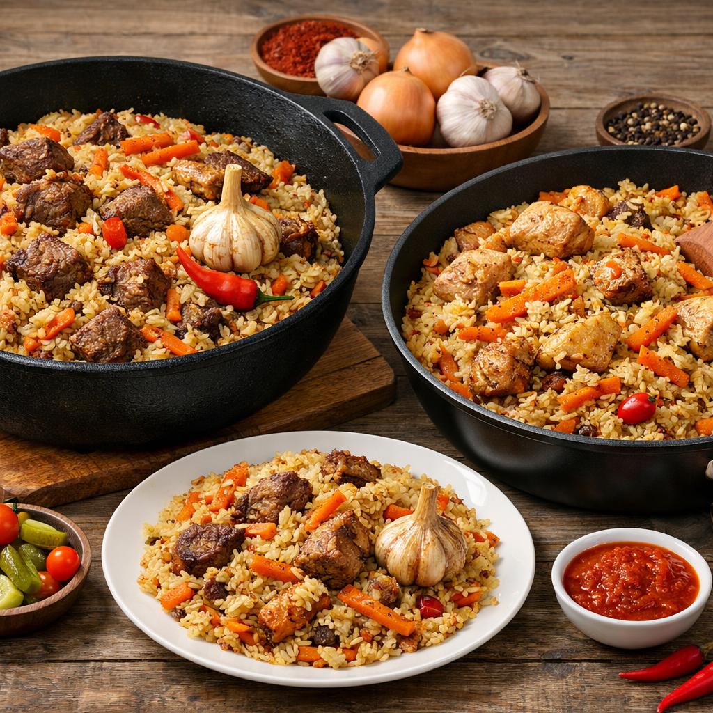 Самый простой способ приготовить плов