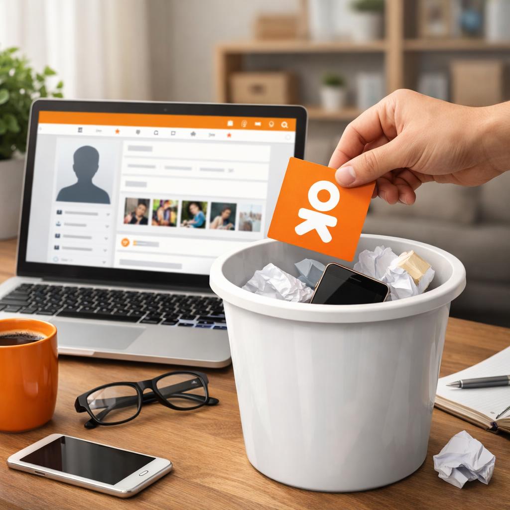 Как удалить страницу в Одноклассниках