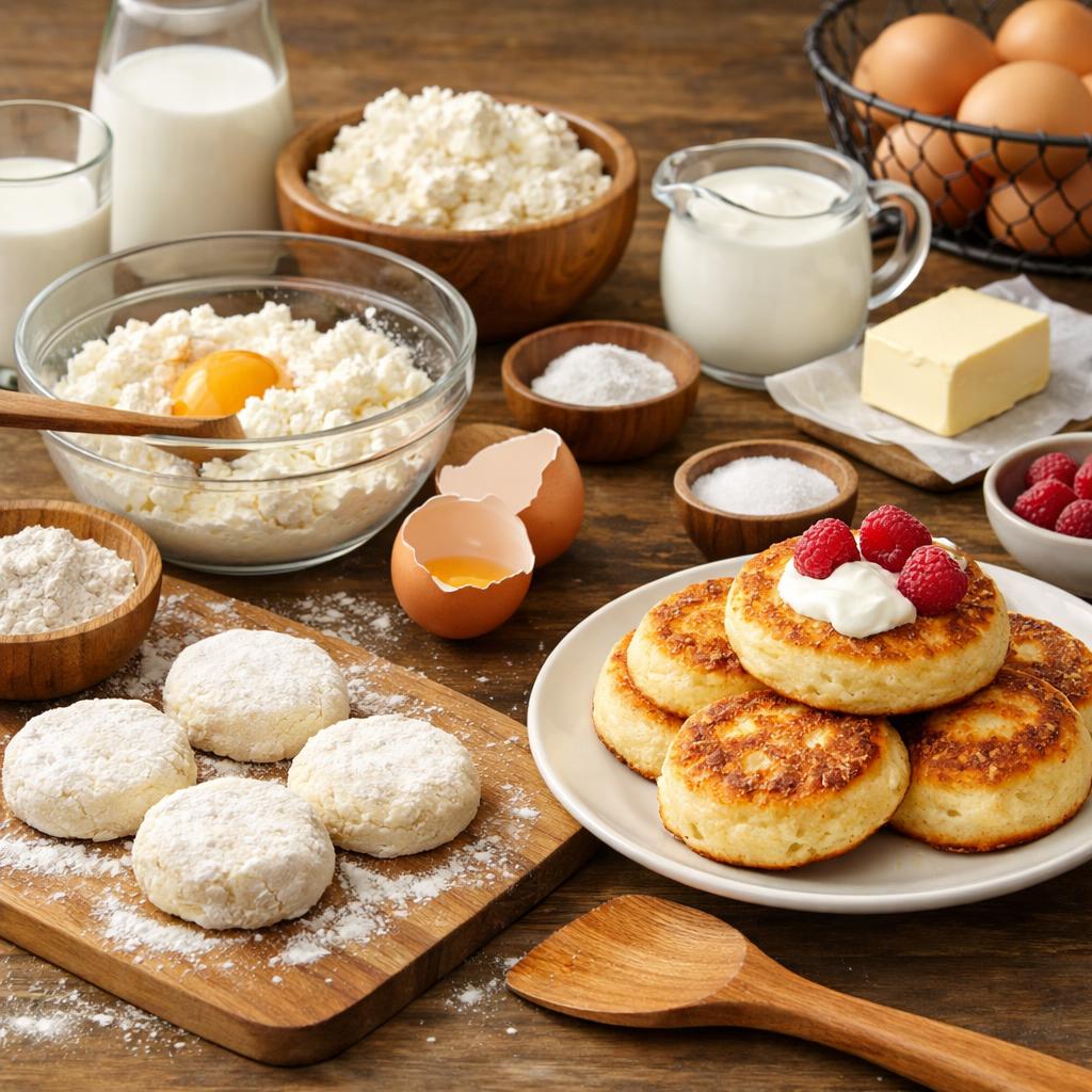 Секреты пышных вкусных сырников просты