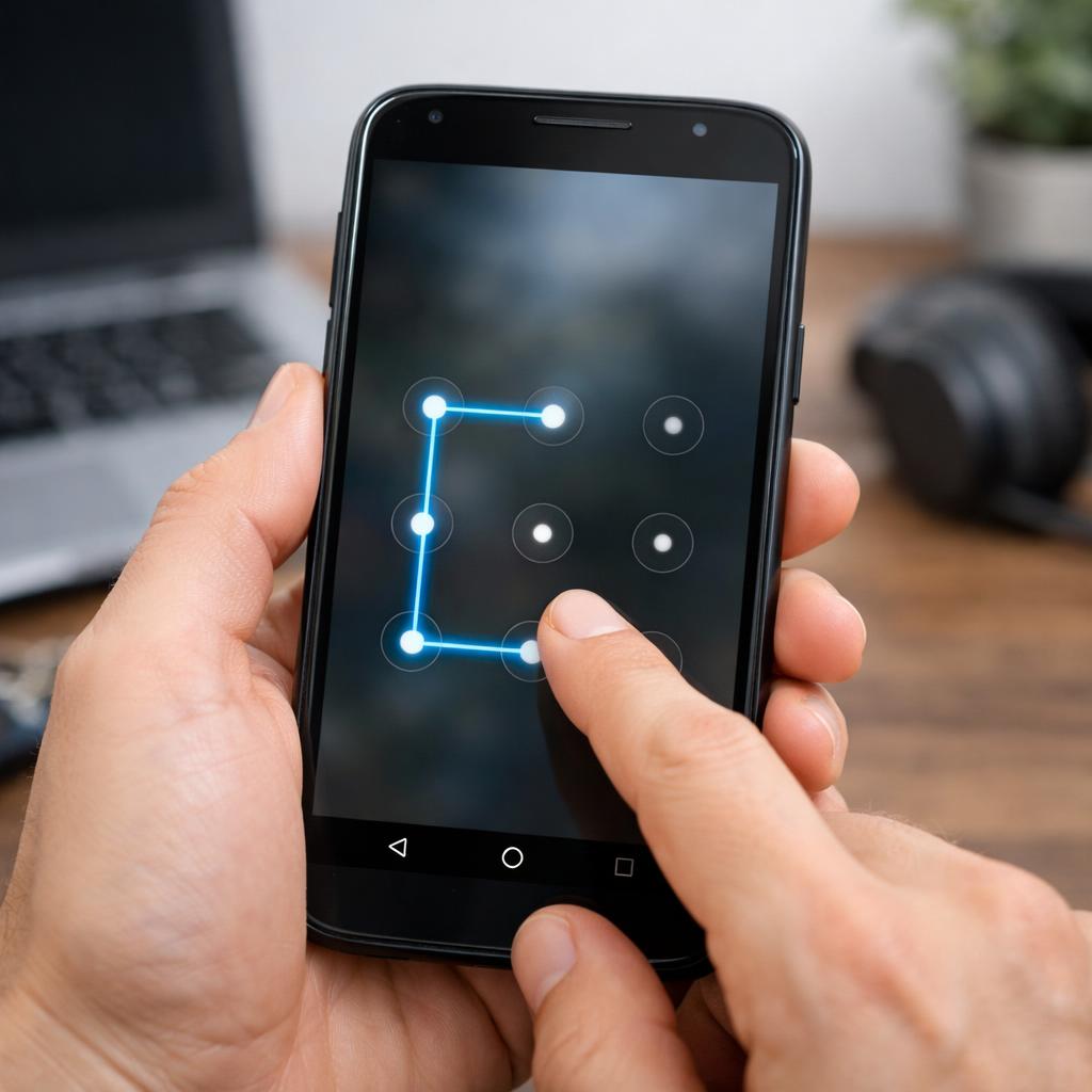 Как разблокировать графический ключ