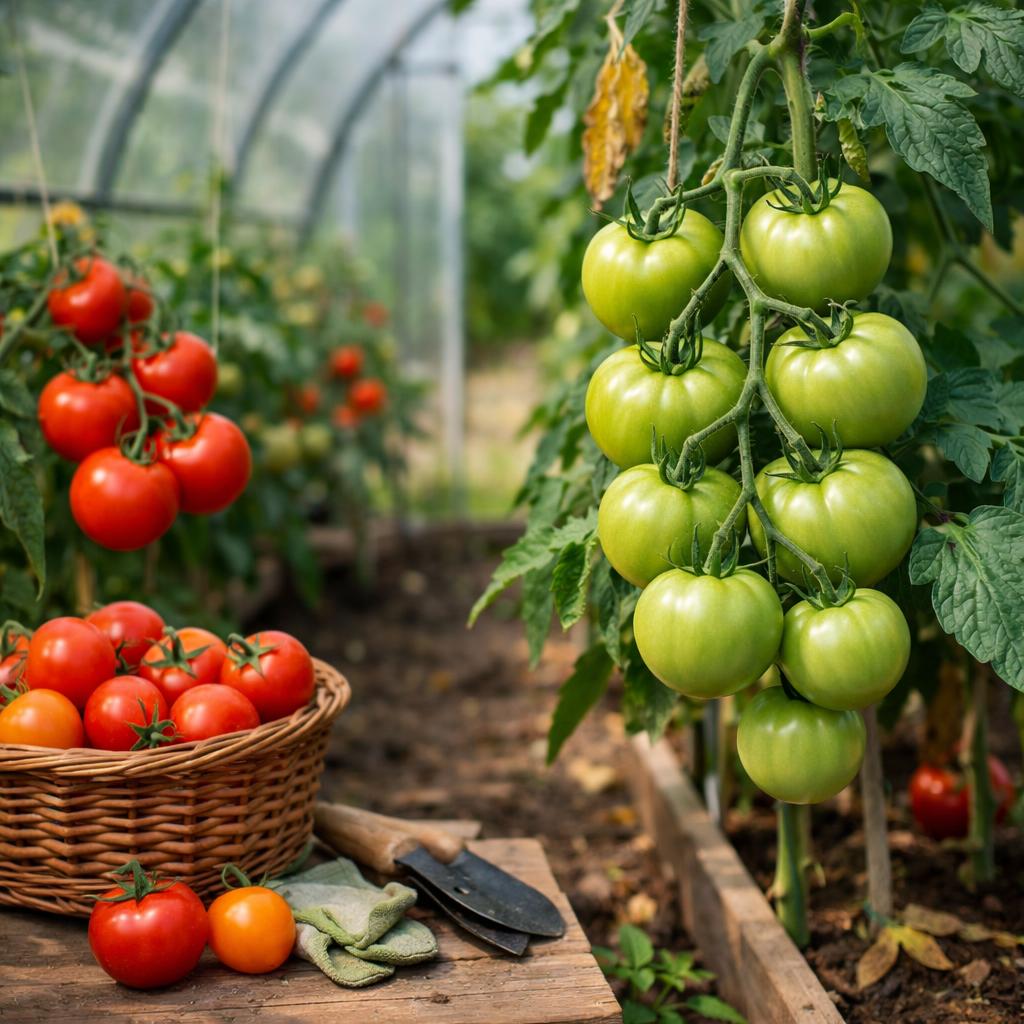 Как сделать, чтобы помидоры покраснели