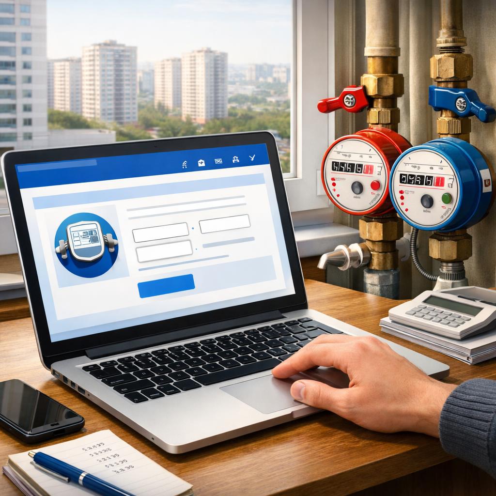 Как передать показания счетчиков воды через Госуслуги Как передать показания счетчиков воды через Госуслуги