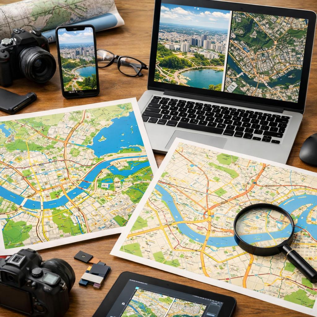 Карта Москвы и ближнего Подьмосковья