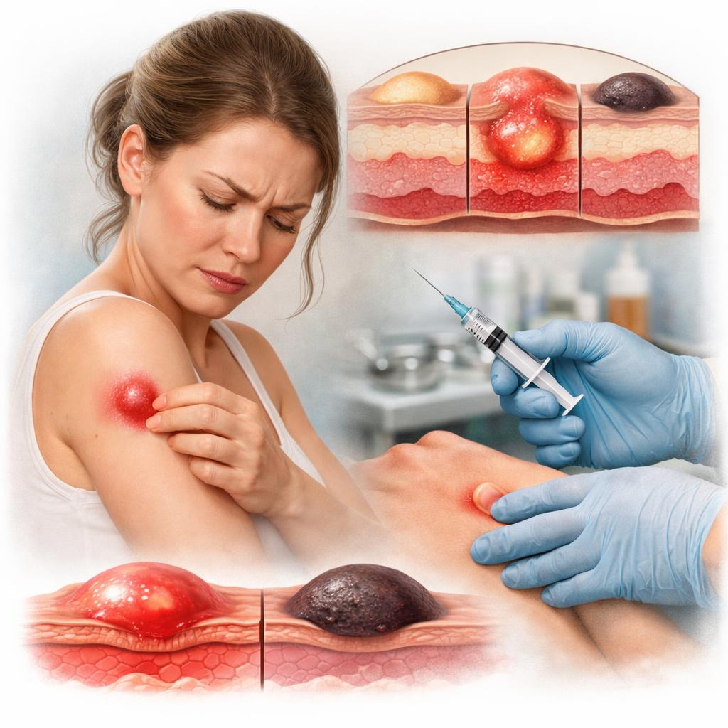 уплотнение в виде шарика под кожей 