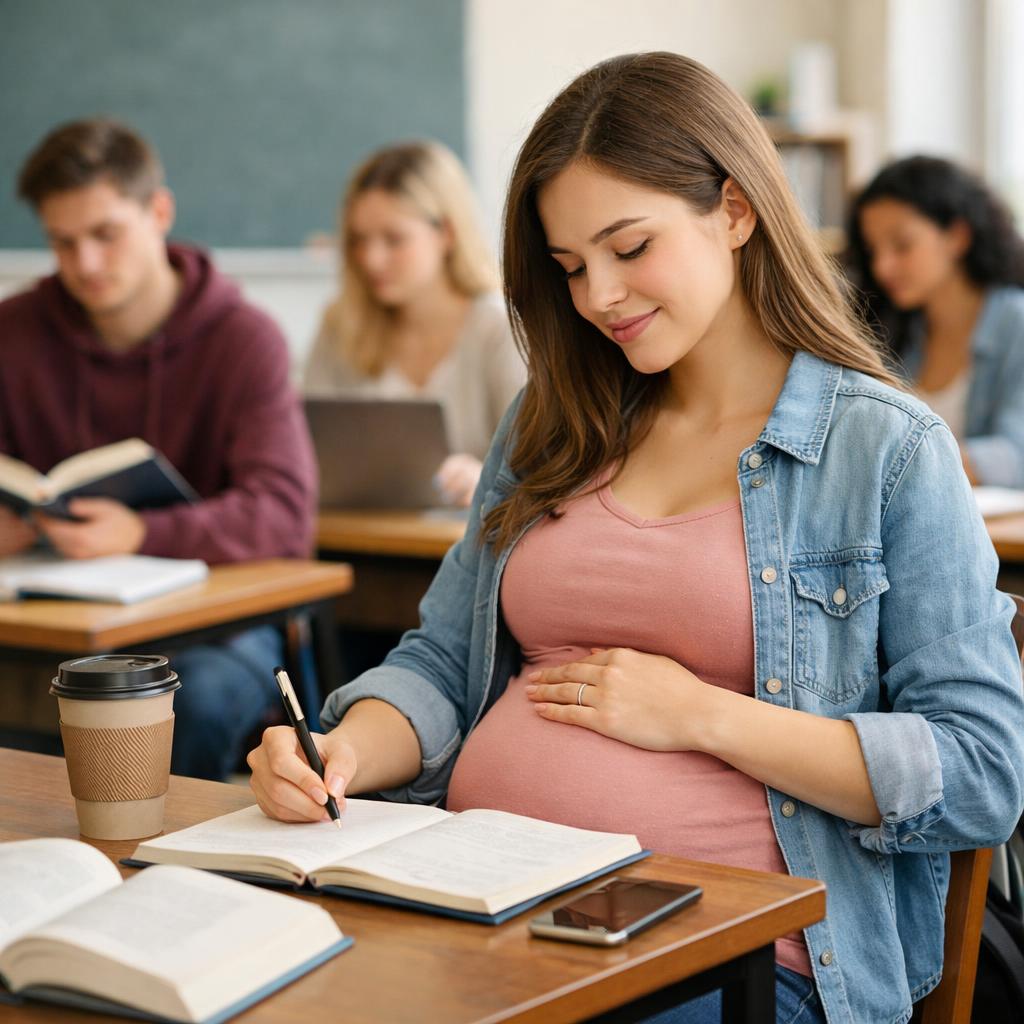Беременность во время учебы Беременность во время учебы