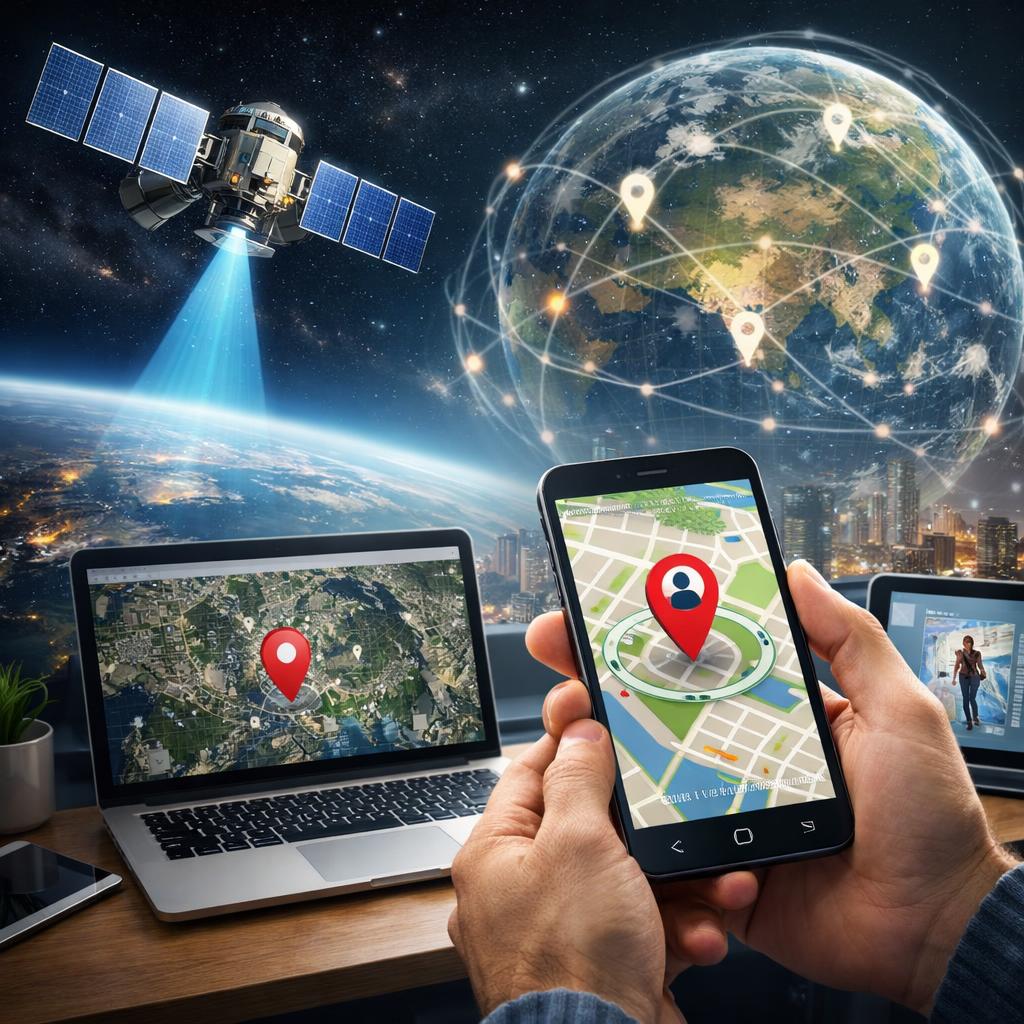 Вы можете найти человека через спутник бесплатно